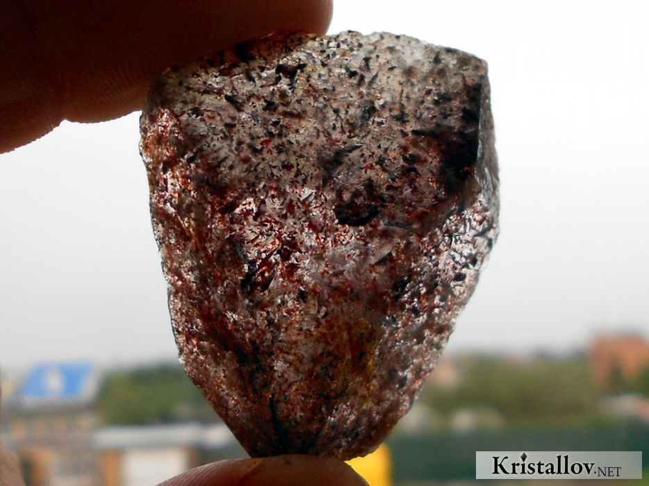 Гематит в кварце